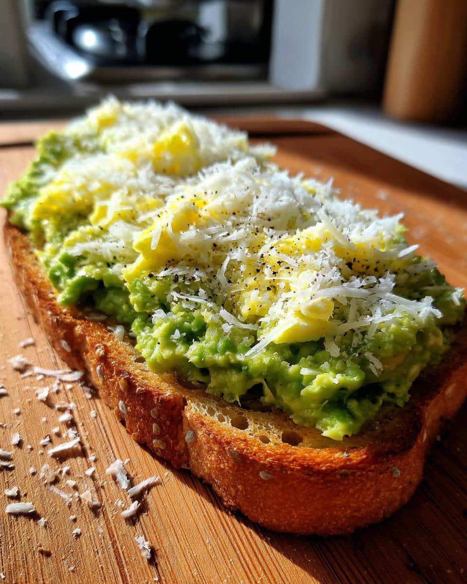 Grated Egg Avocado Toast - detail 2