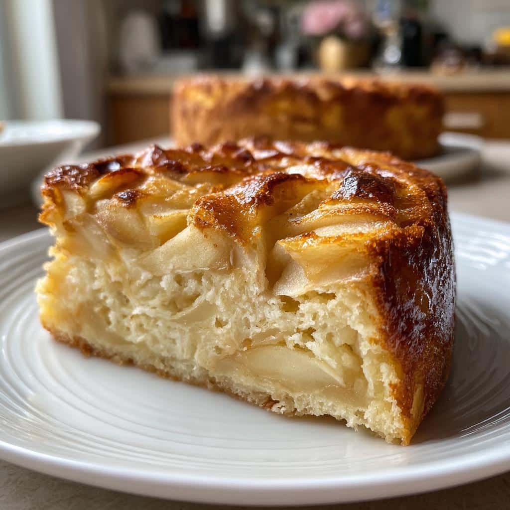 Invisible Apple Cake - detail 2