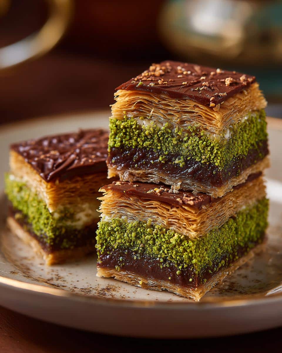 Knafeh Chocolate Bar (Dubai Chocolate) - detail 1