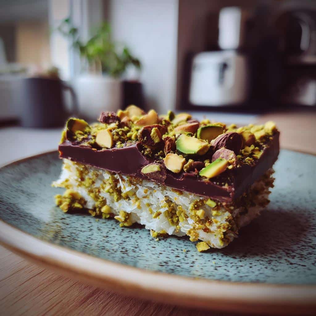 Pistachio Knafeh Chocolate Bar - detail 2