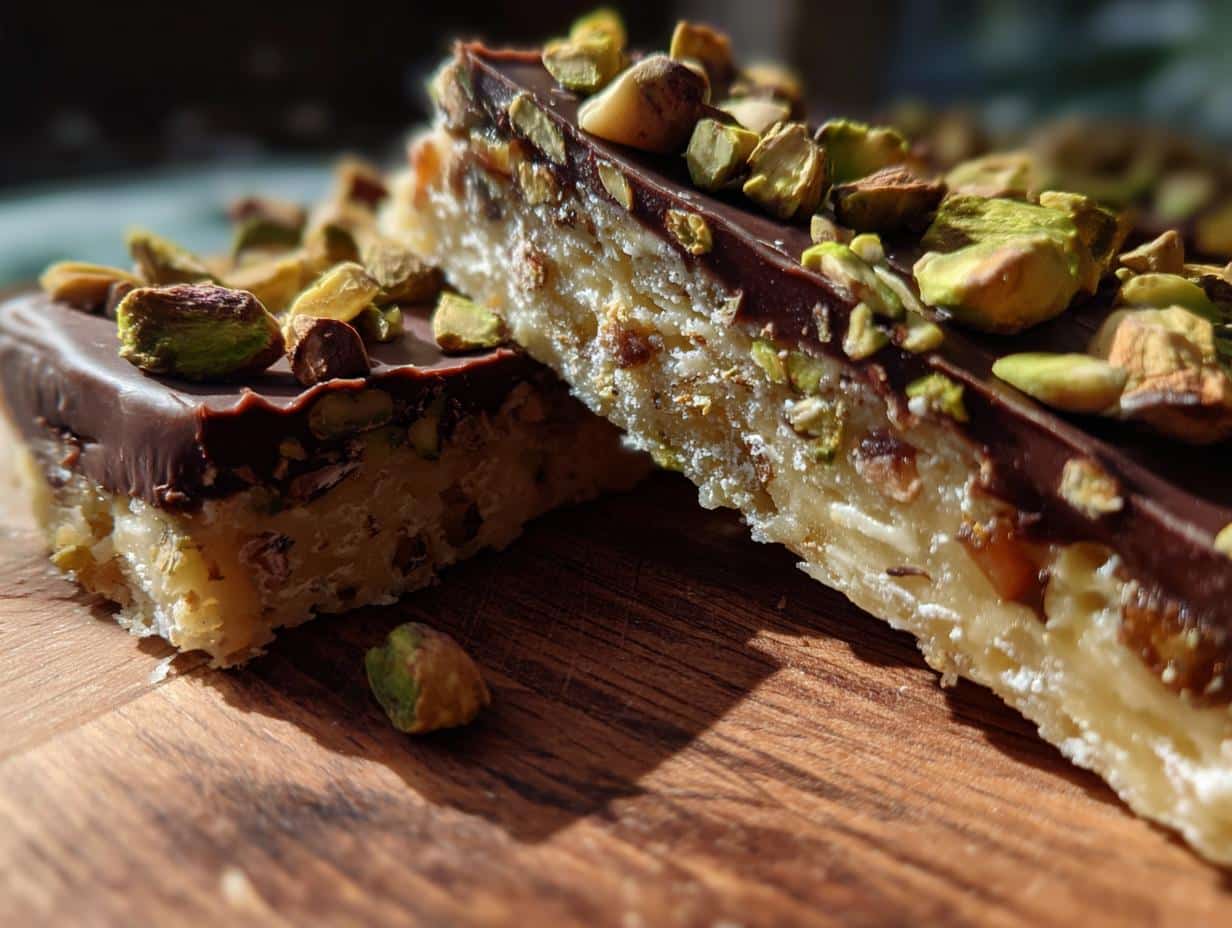 Pistachio Knafeh Chocolate Bar