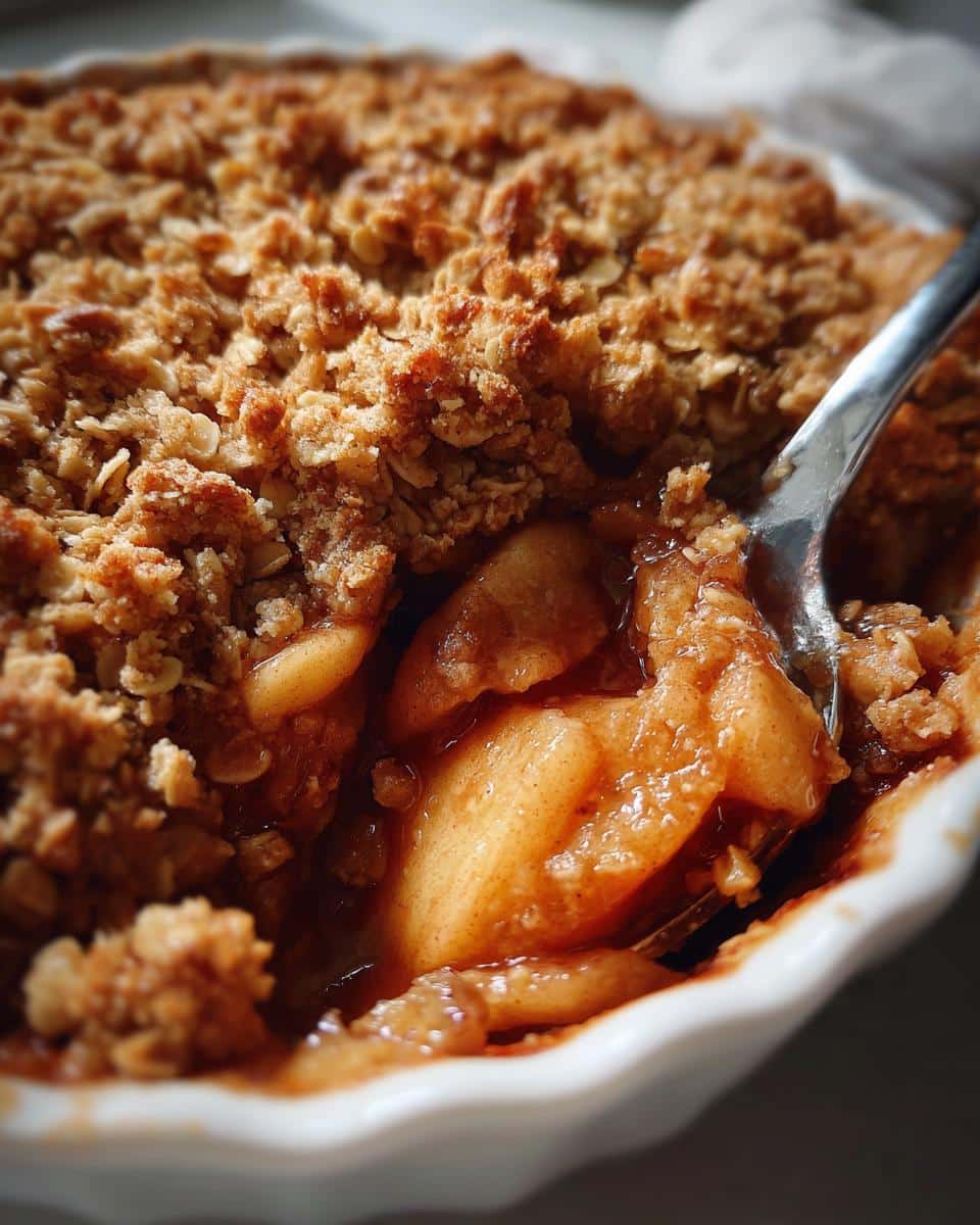 Warm Apple Crisp - detail 1