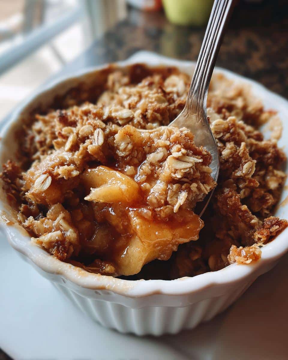 Warm Apple Crisp - detail 2
