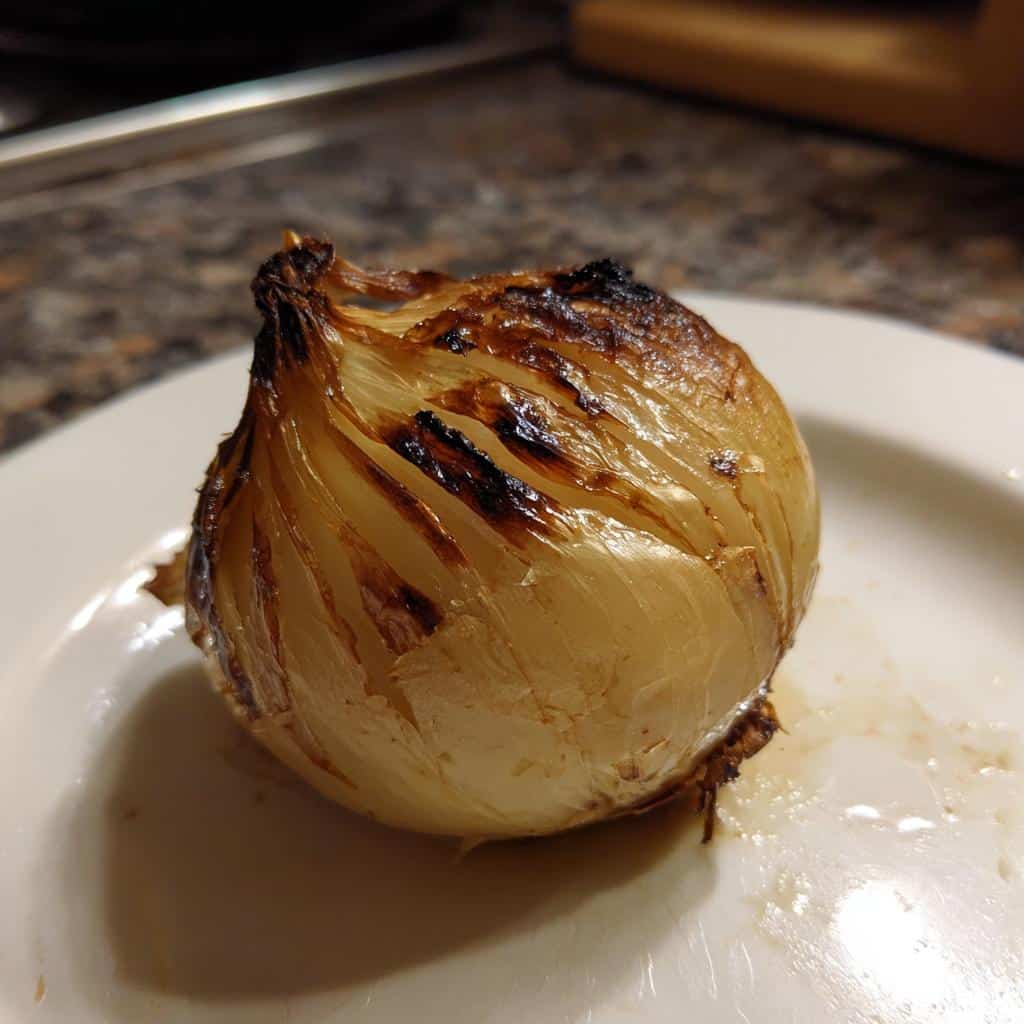 Whole Roasted Onion - detail 1