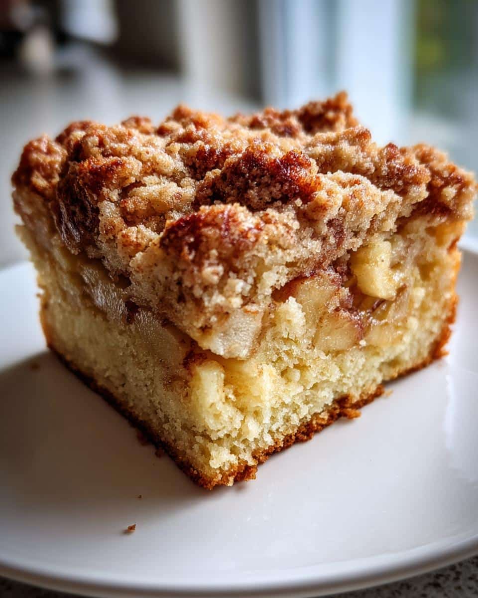 apple coffee cake - detail 3