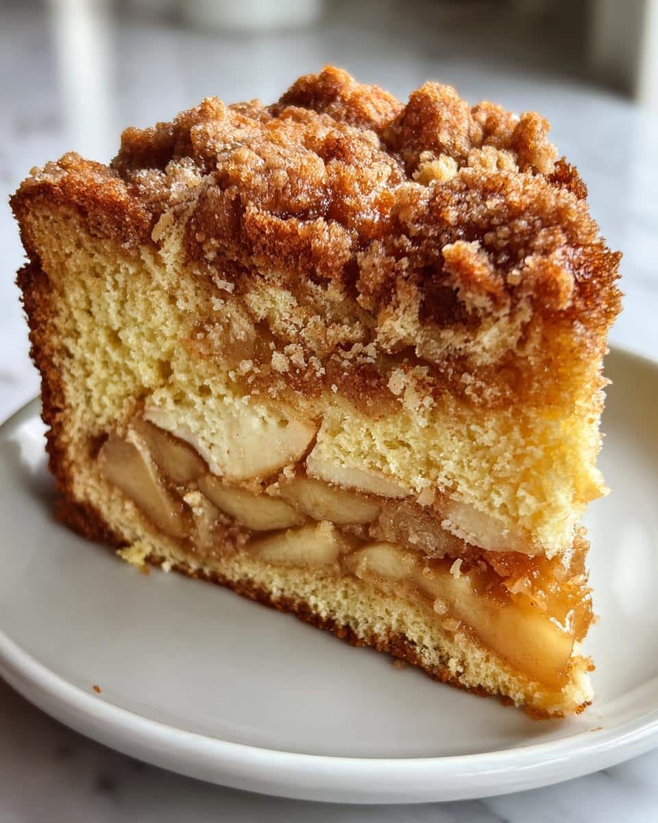 apple coffee cake - detail 4
