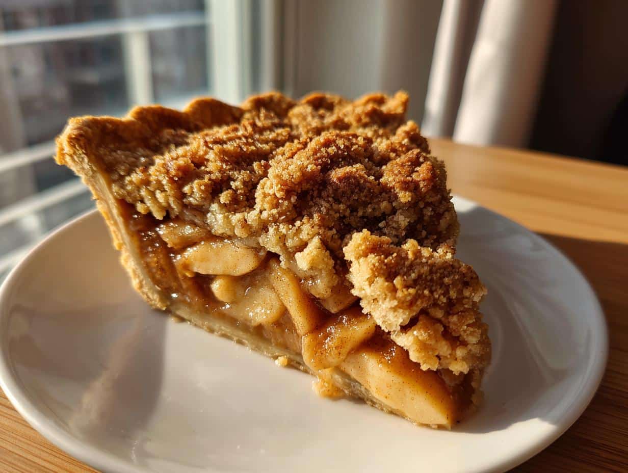 apple crumble pie