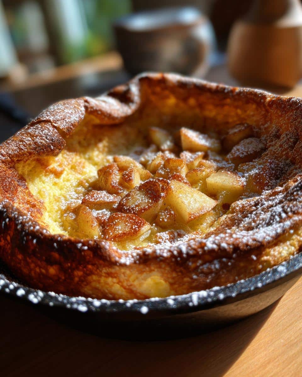 apple dutch baby - detail 2