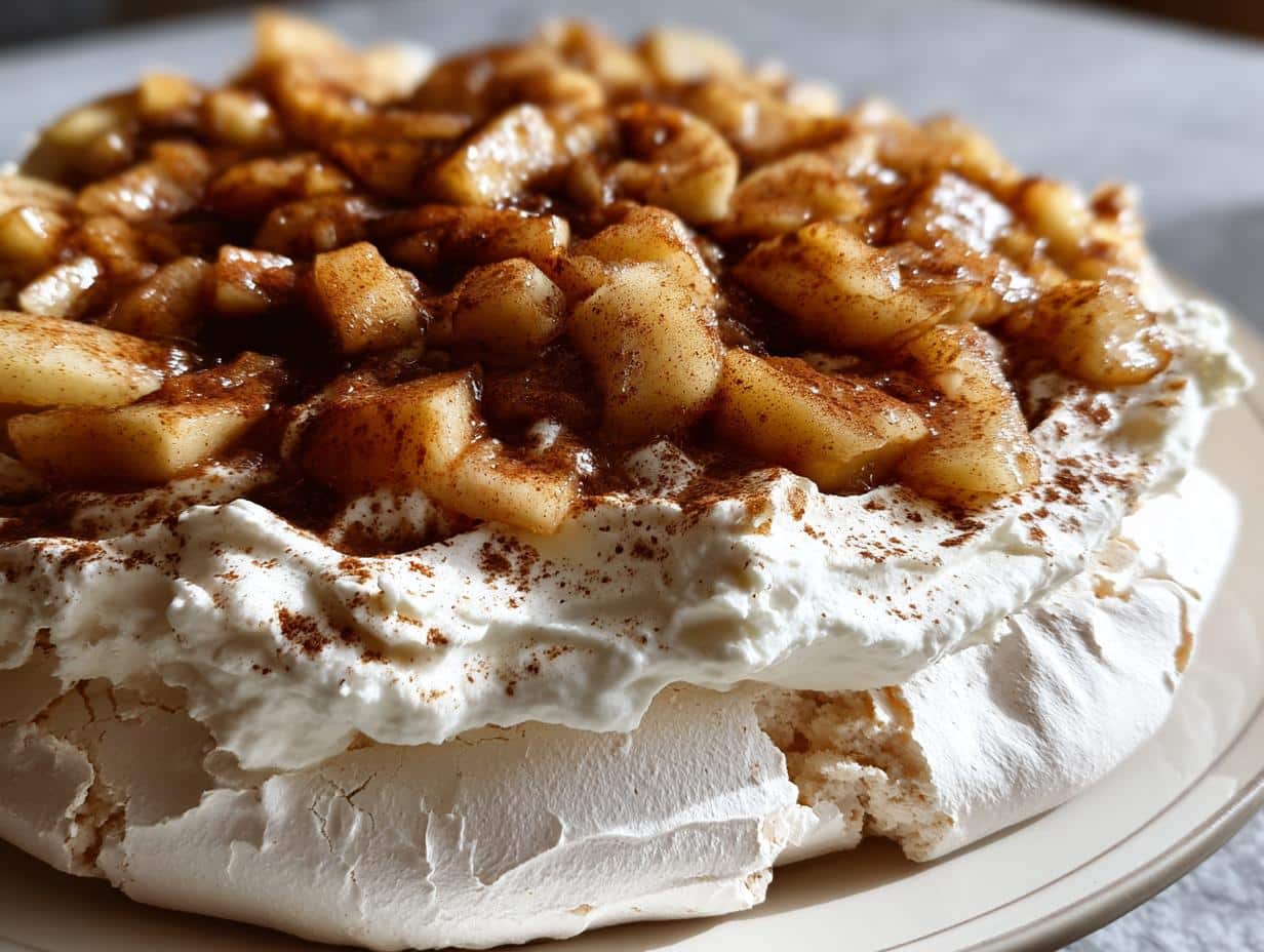 apple pavlova