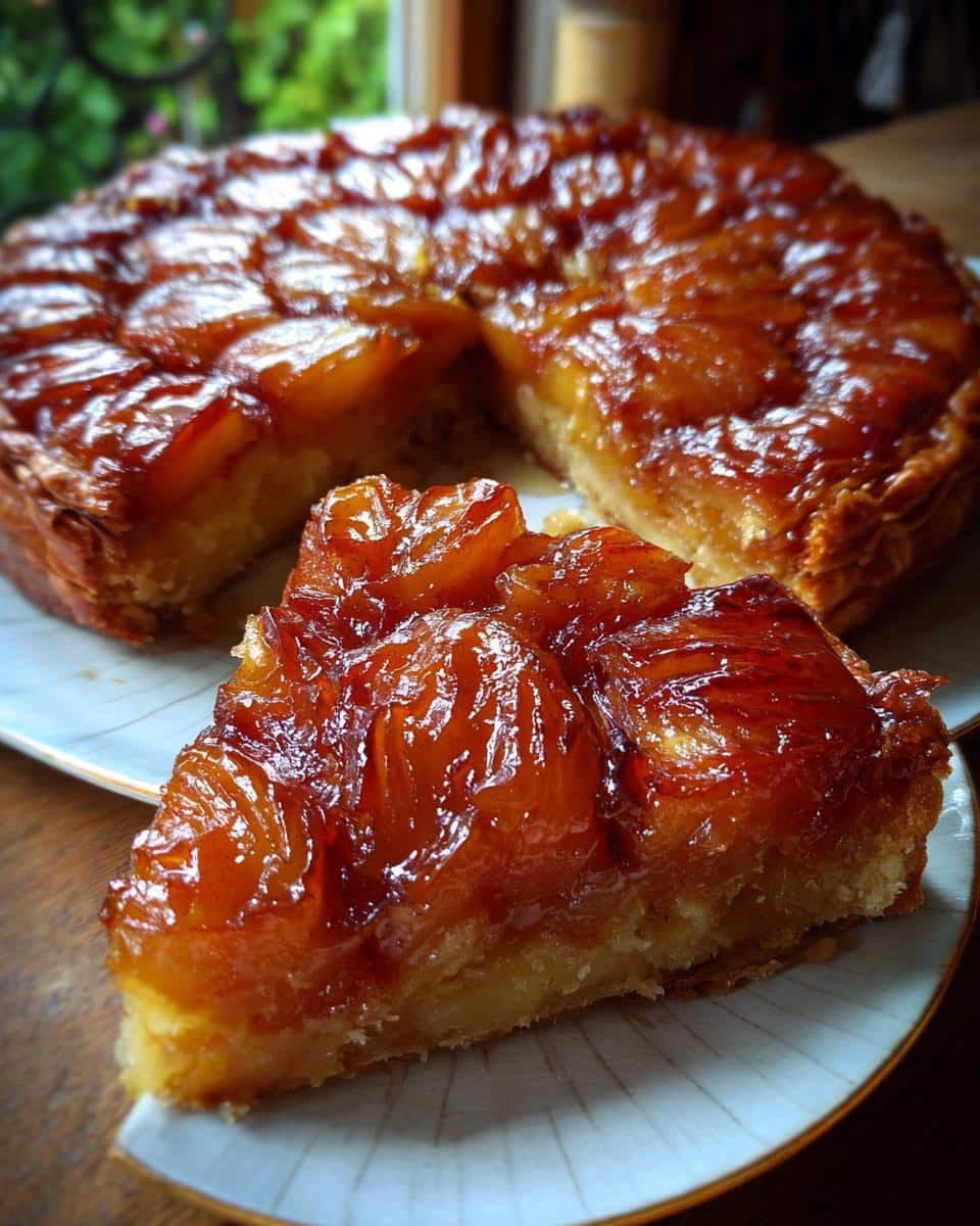 apple tarte tatin - detail 1