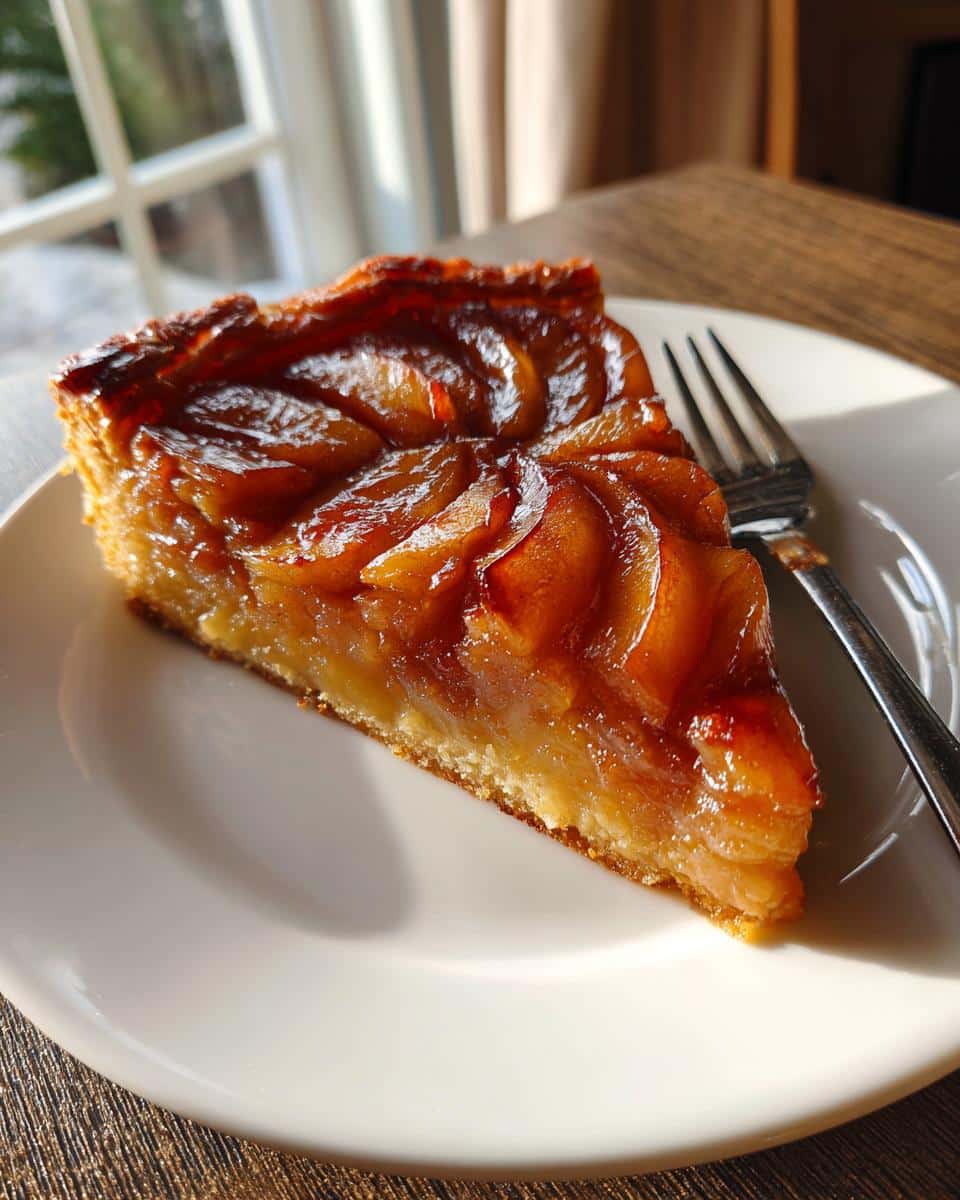 apple tarte tatin - detail 2