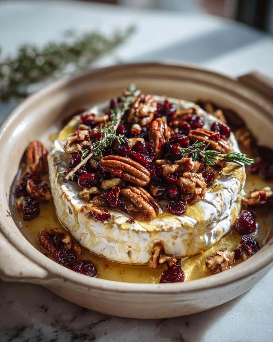 baked brie appetizer - detail 2