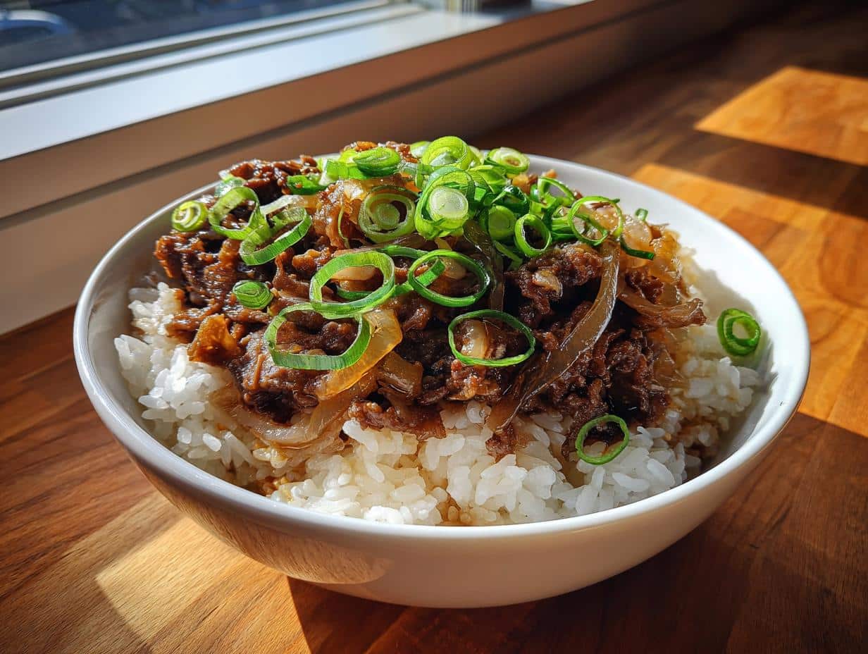 beef gyudon