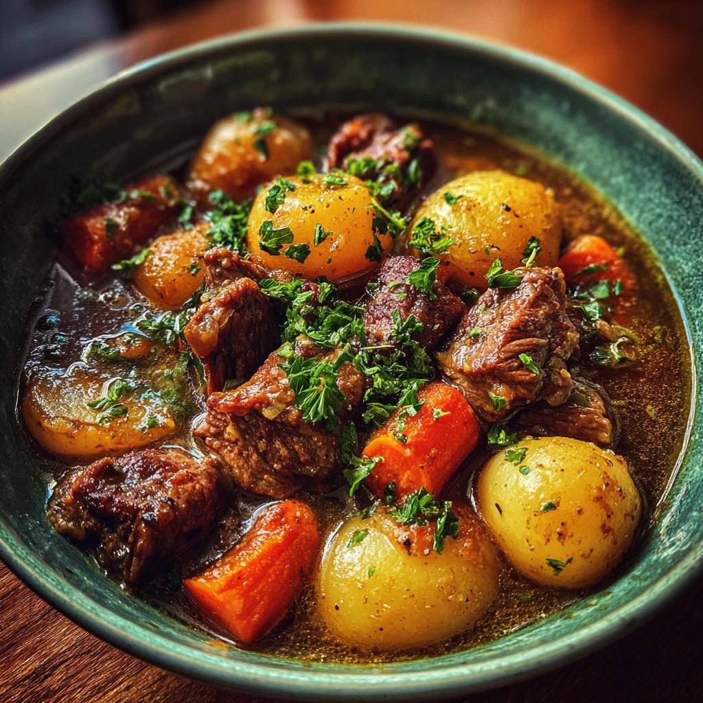 beef stew - detail 2