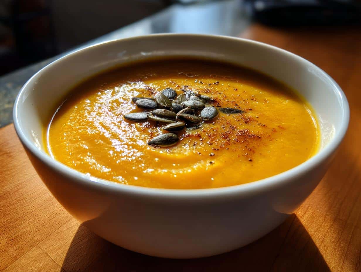 butternut squash and apple soup