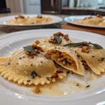 butternut squash ravioli