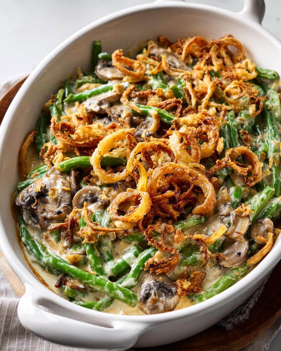 campbells green bean casserole - detail 2
