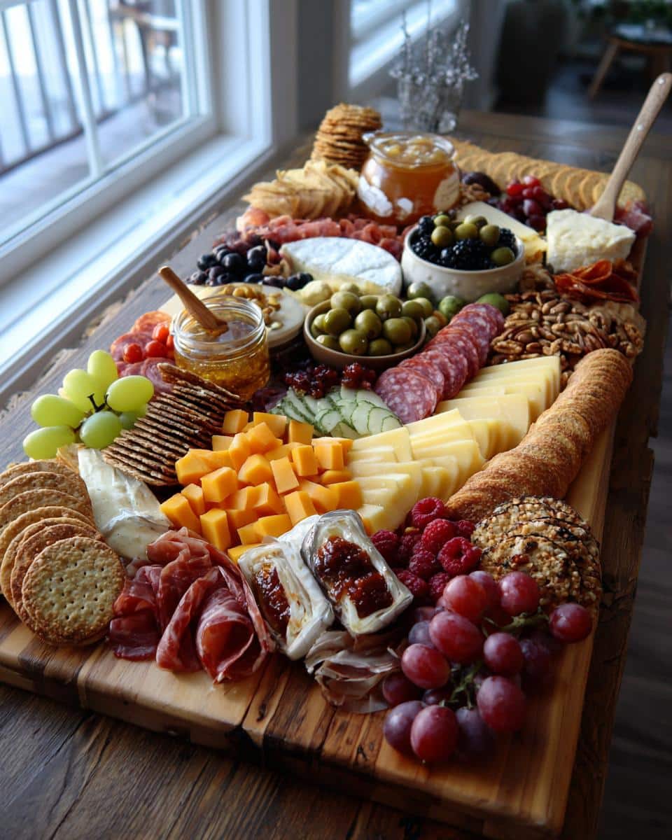 charcuterie board - detail 2