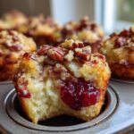 cranberry brie bites