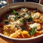 creamy lasagna soup