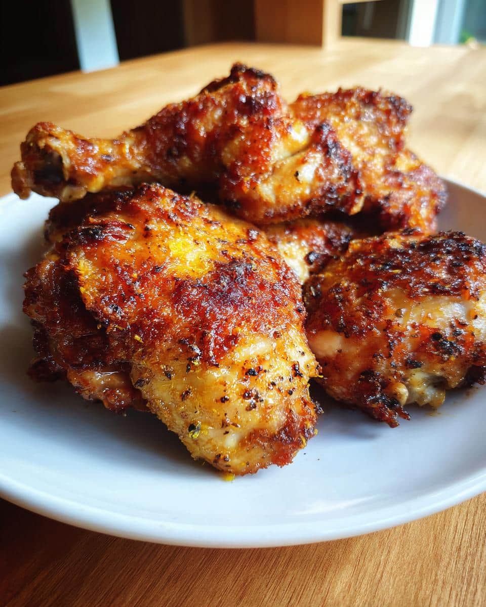 crispy skin chicken with yuzu koshō - detail 1