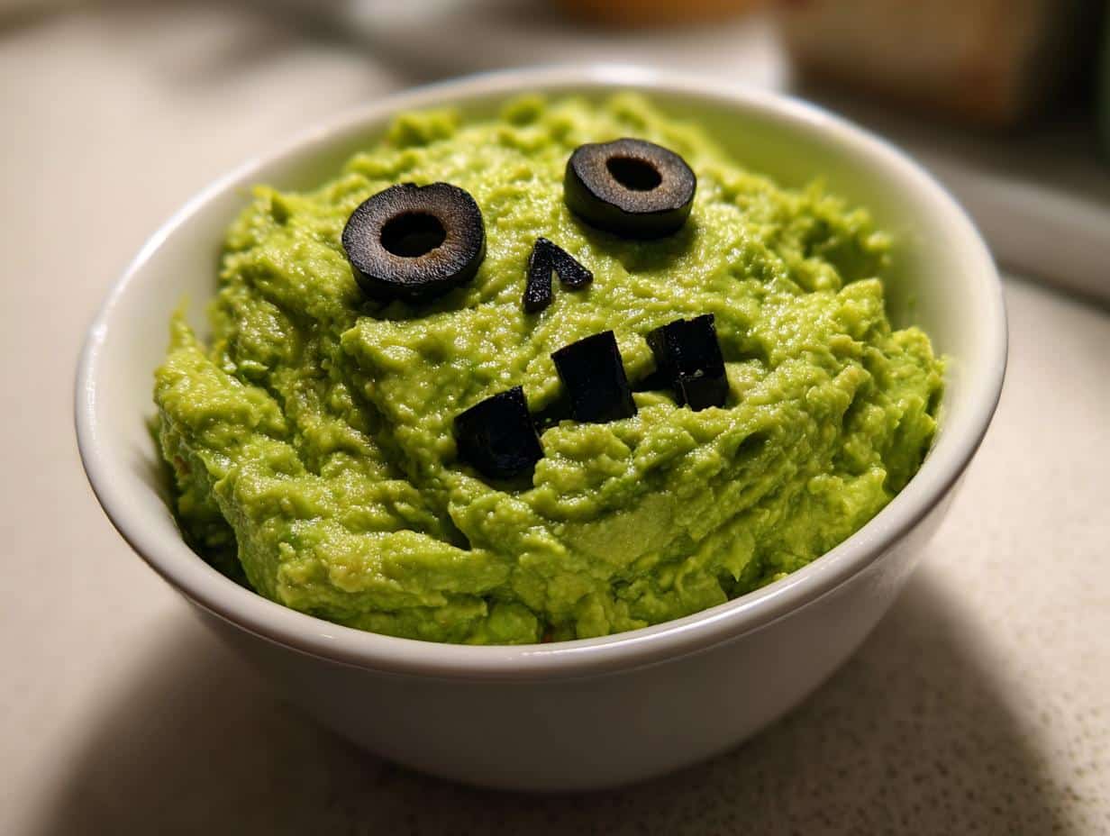 frankenguac (frankenstein guacamole)
