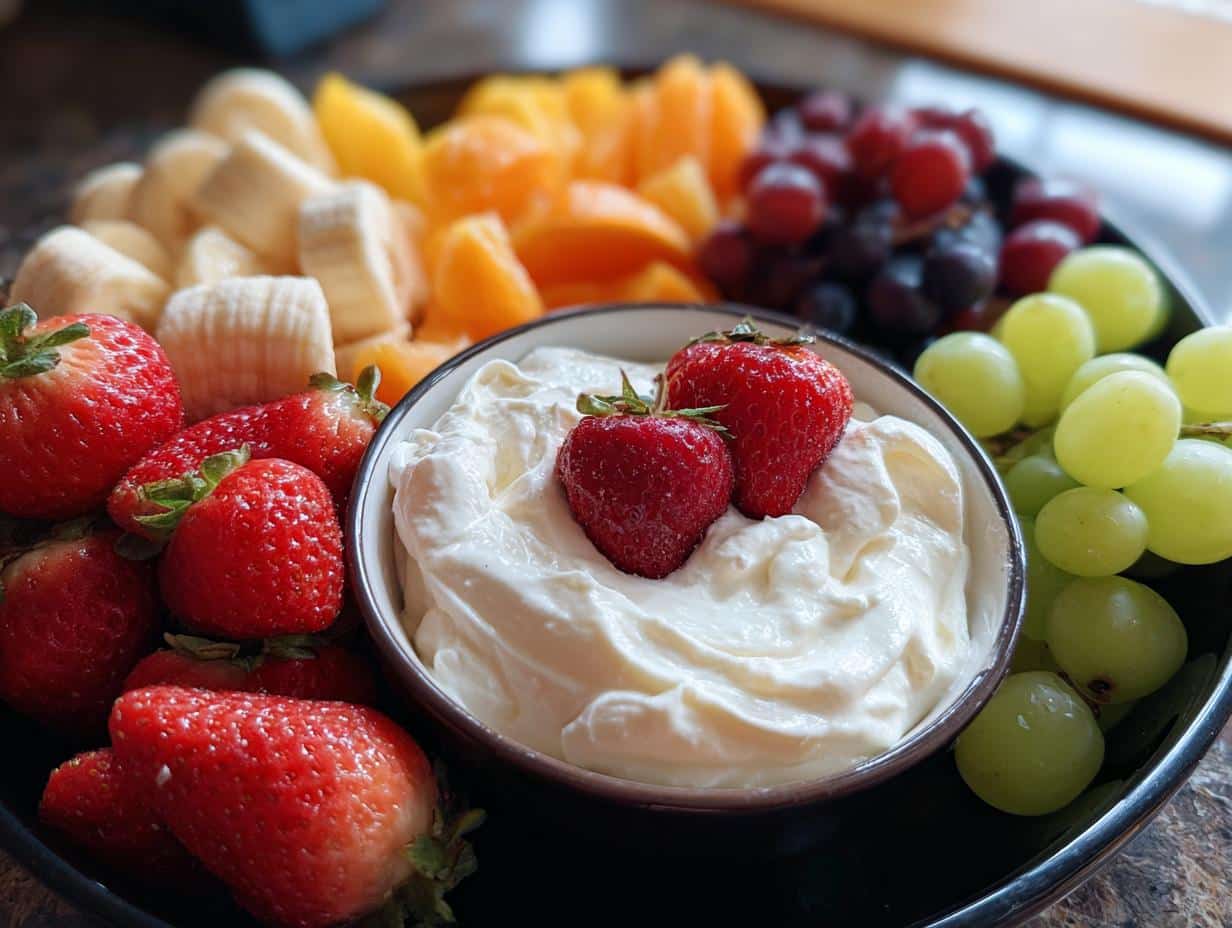fruit dip with cream cheese
