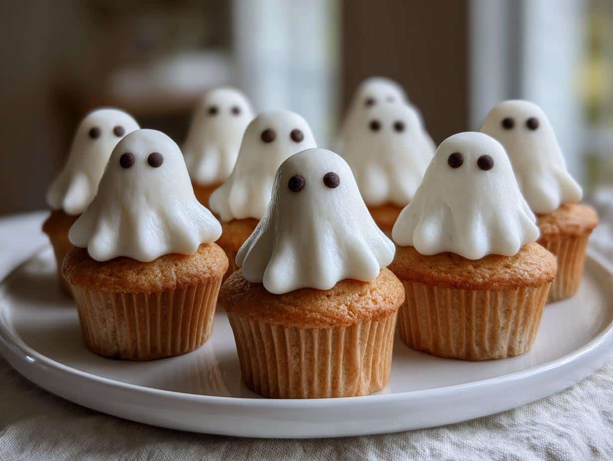 ghost cupcakes