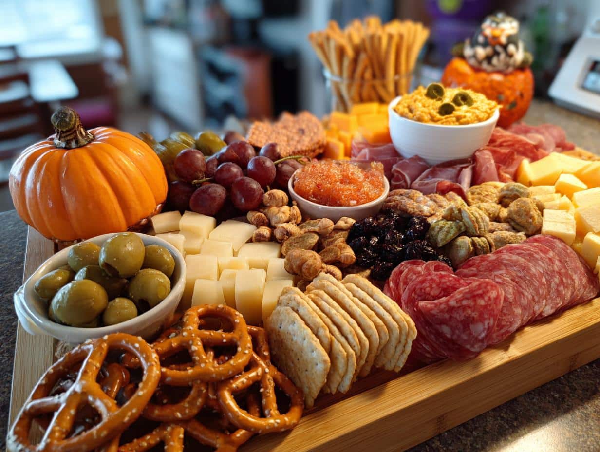 halloween charcuterie board recipe