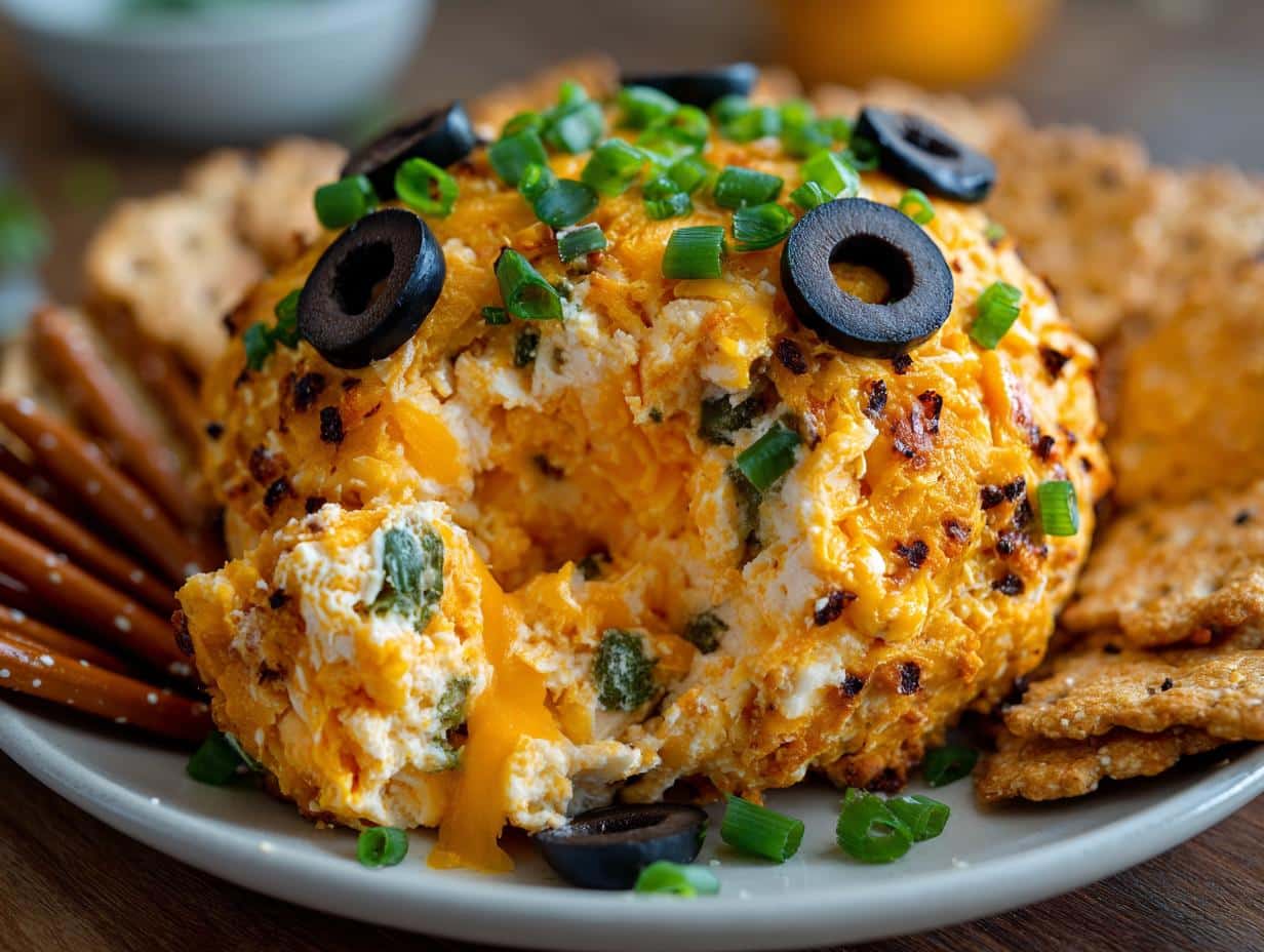 halloween cheese ball