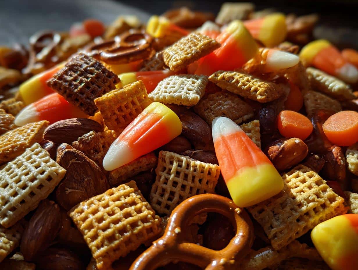halloween chex mix
