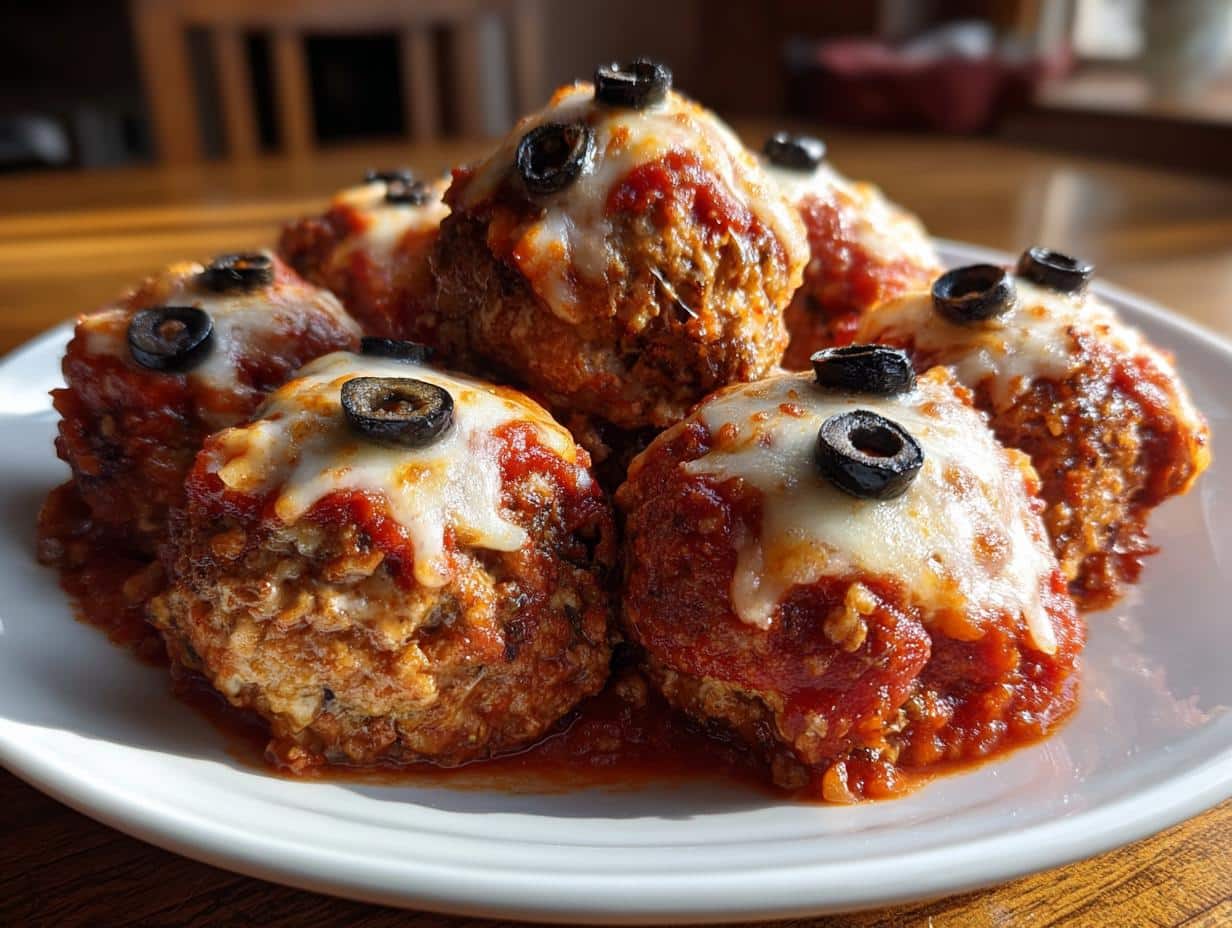 halloween meatballs