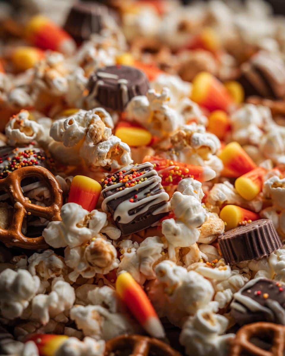 halloween snack mix - detail 1