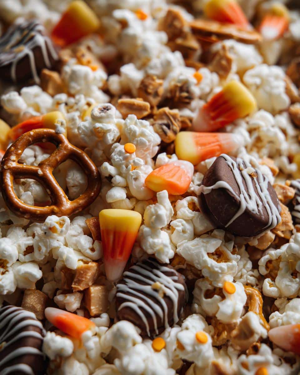 halloween snack mix - detail 2