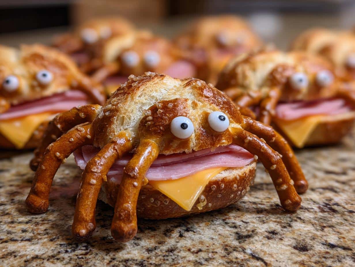 ham and cheese spiders