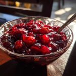 homemade cranberry sauce