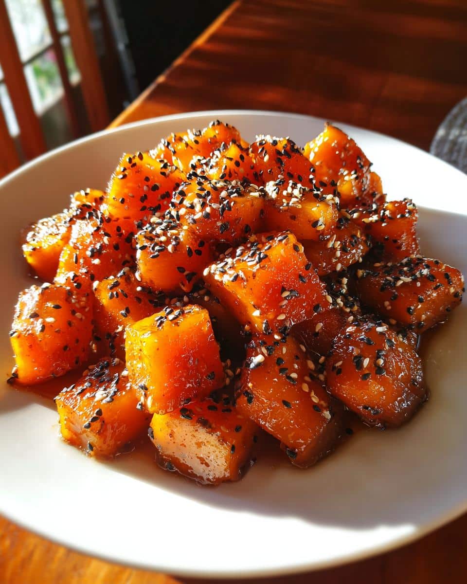 japanese candied sweet potatoes (daigaku imo) - detail 3