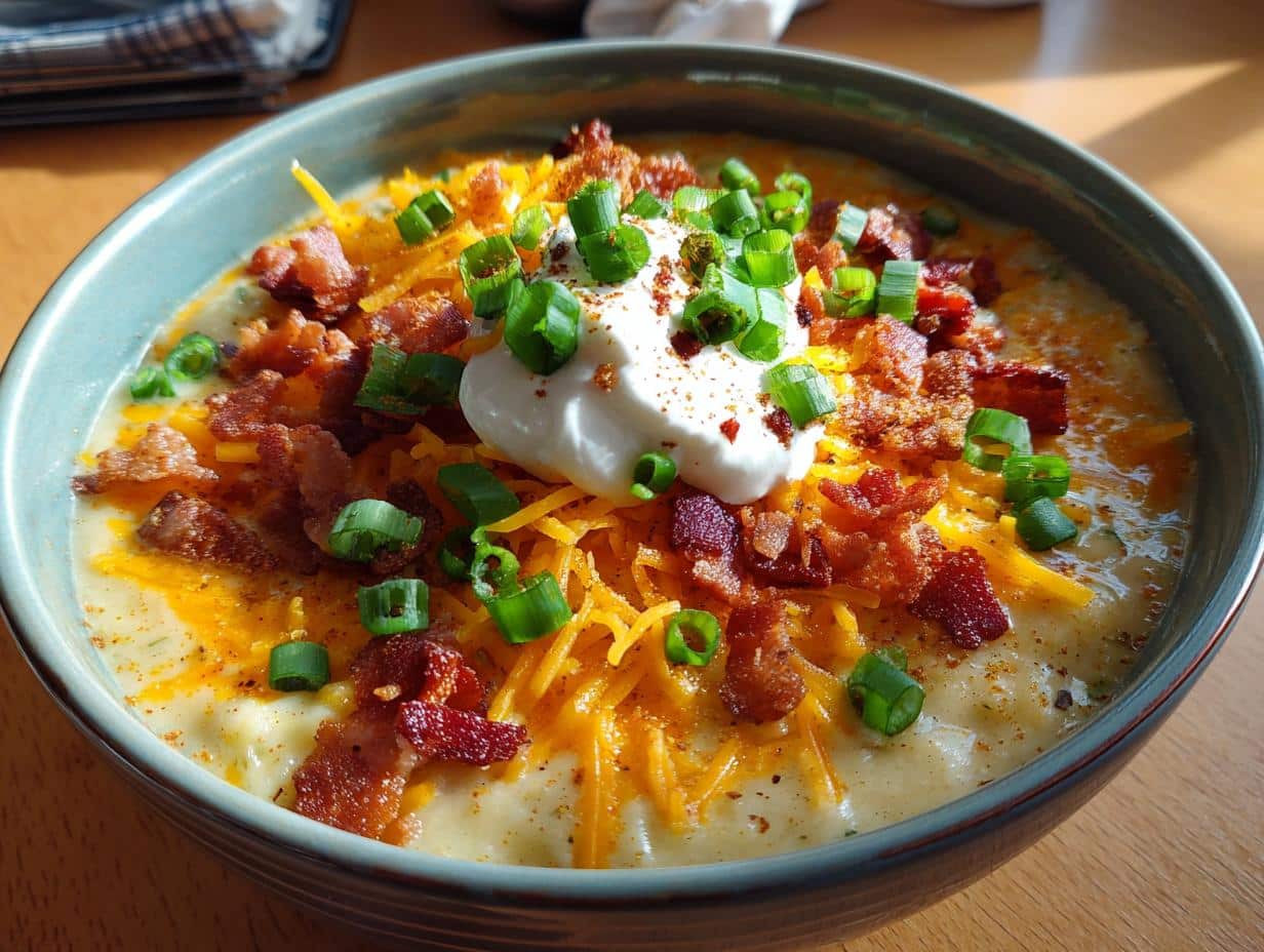 loaded baked potato soup