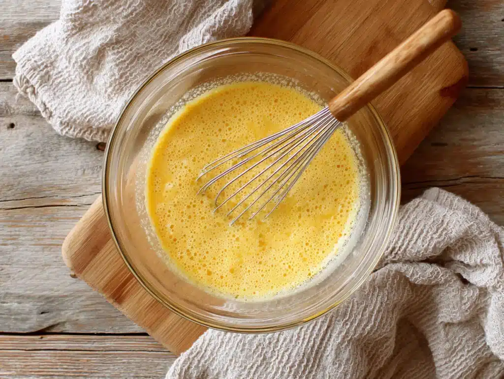Making pumpkin pancakes for Thanksgiving brunch