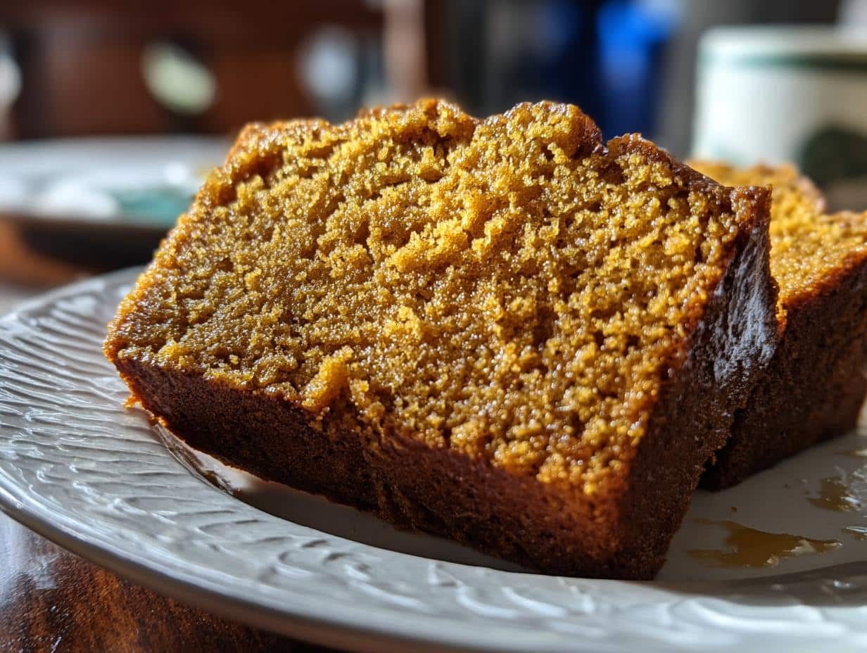 moist pumpkin bread