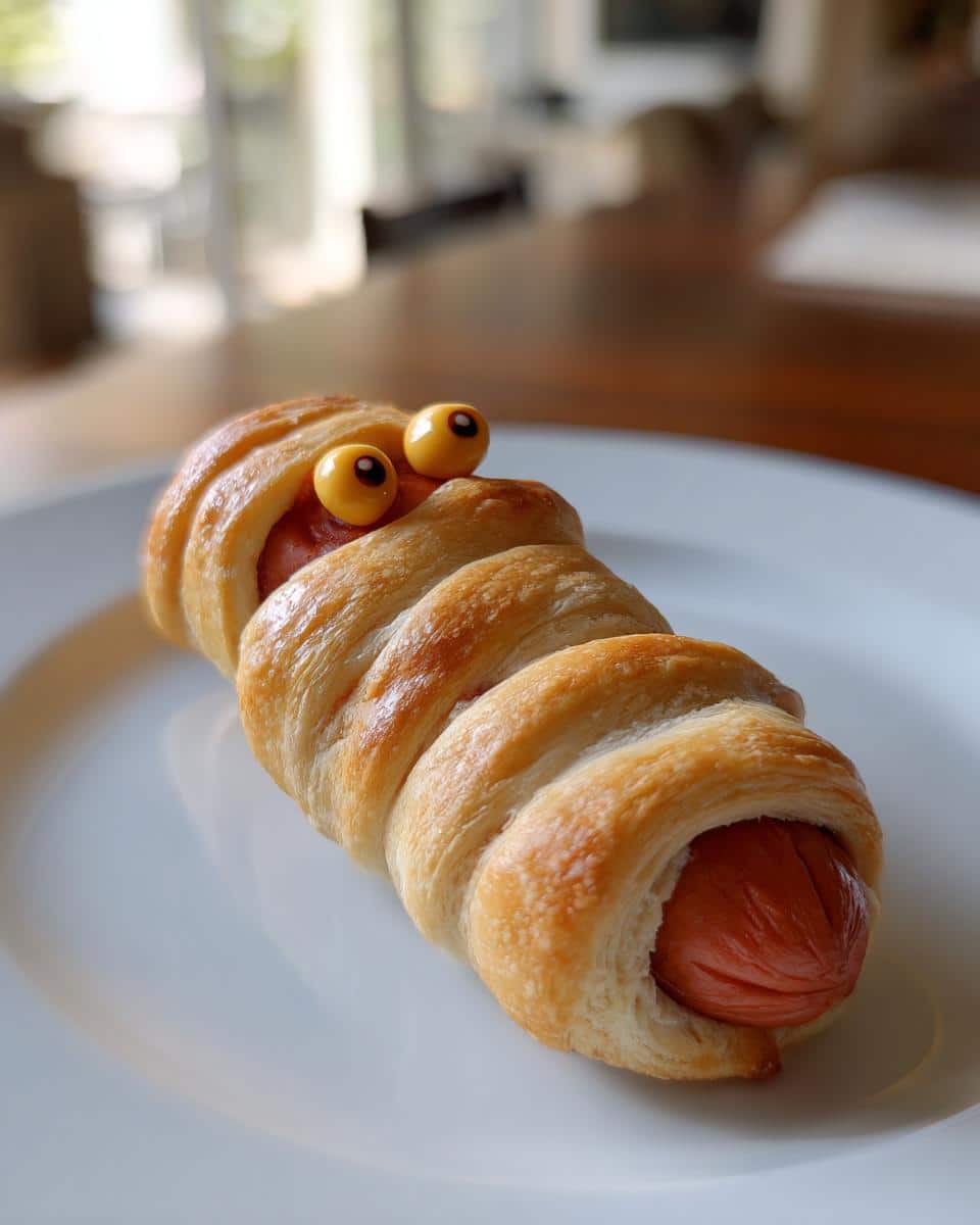 mummy hot dogs - detail 2