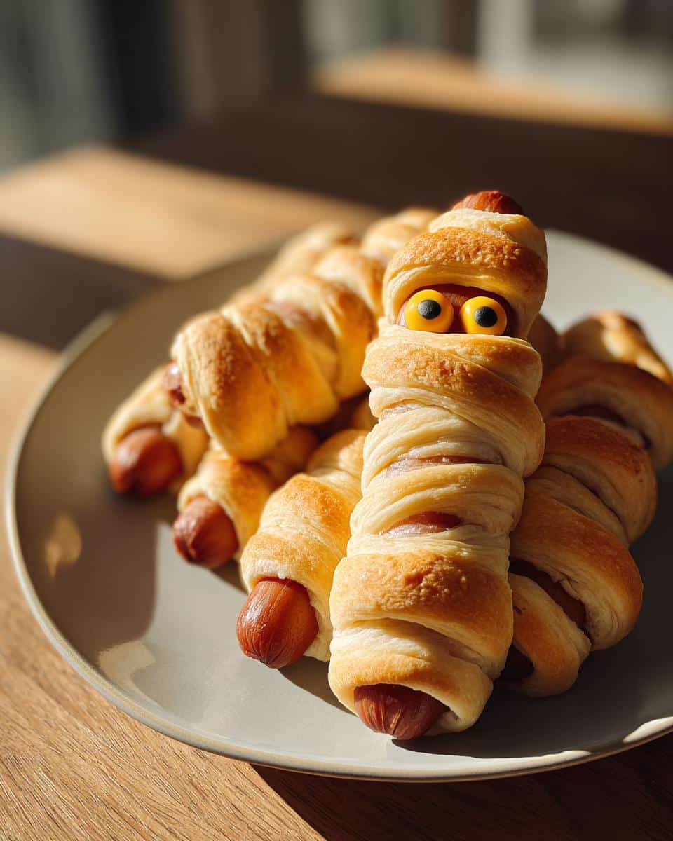 mummy hot dogs - detail 3