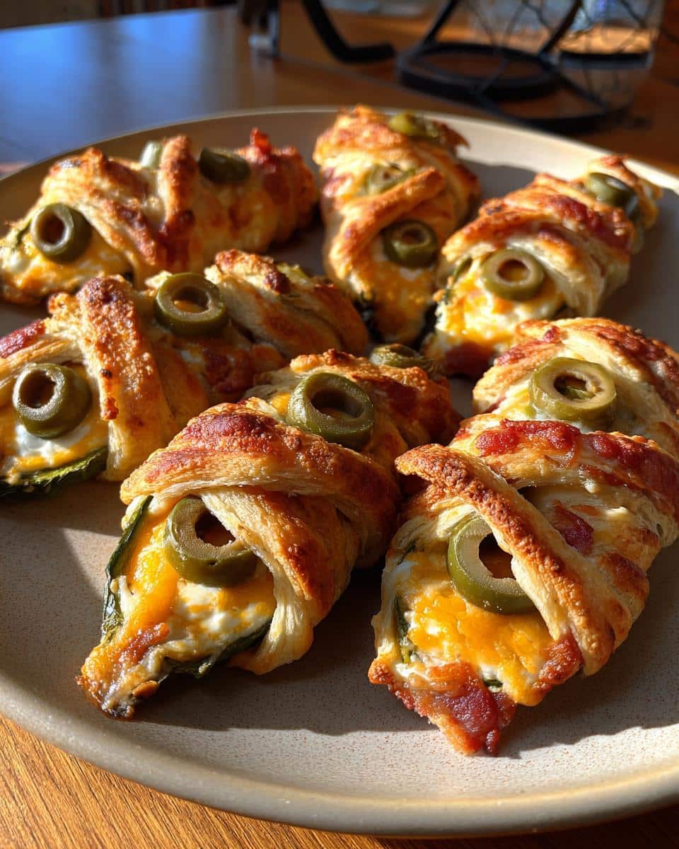 mummy jalapeño poppers - detail 1
