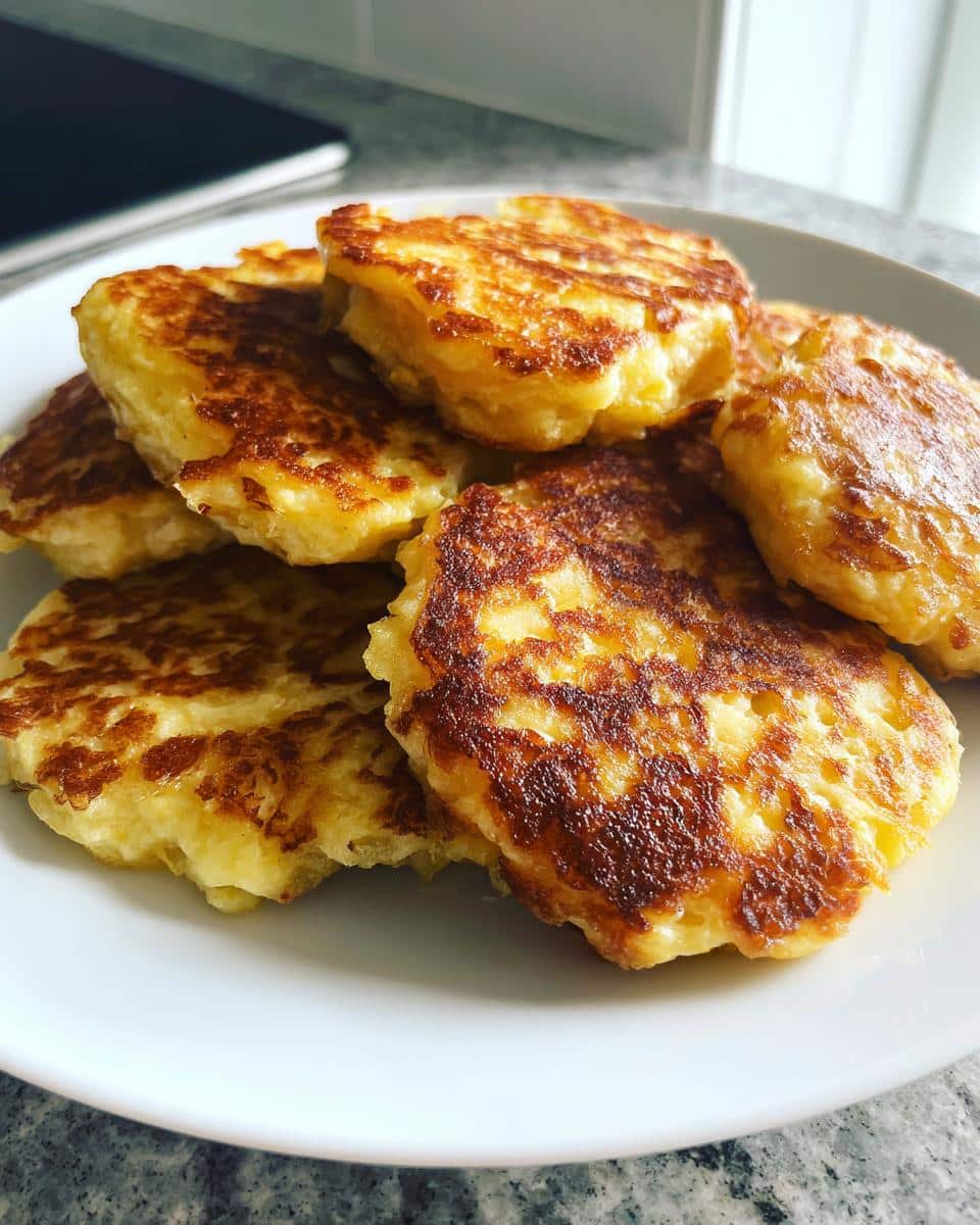 potato cakes from mashed potatoes - detail 2