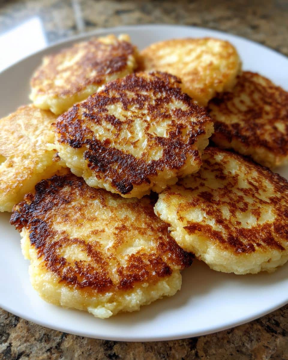 potato cakes from mashed potatoes - detail 3