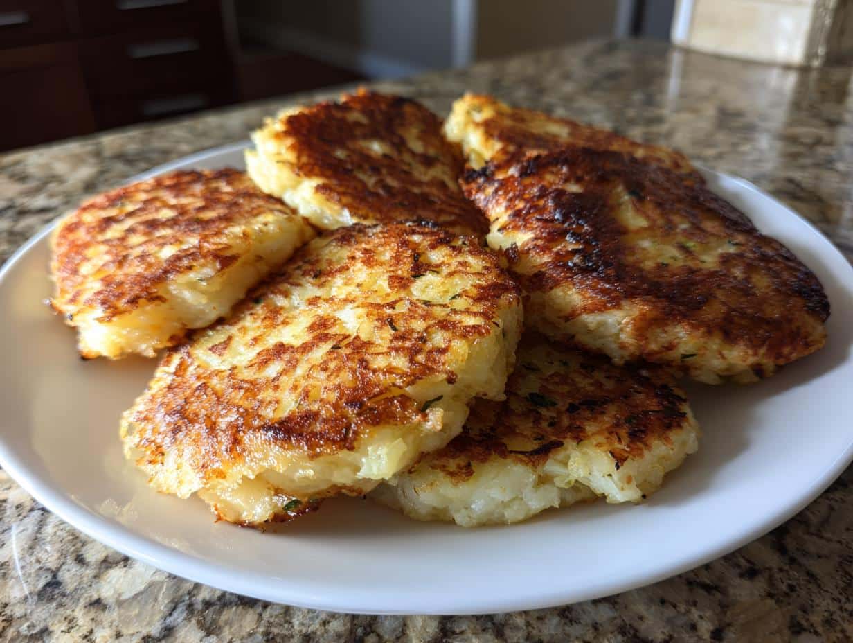 potato cakes from mashed potatoes