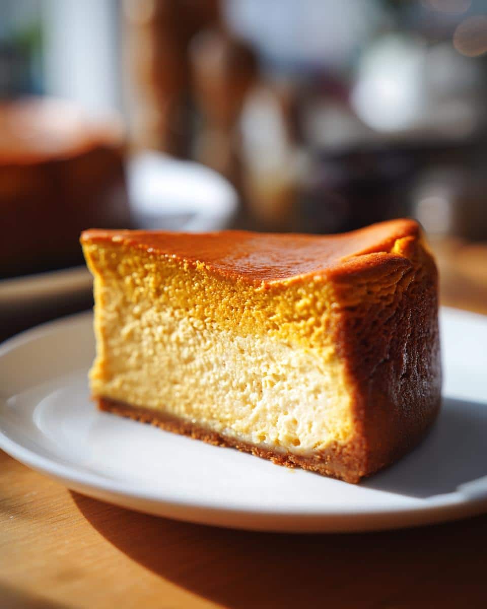 pumpkin cheesecake - detail 2