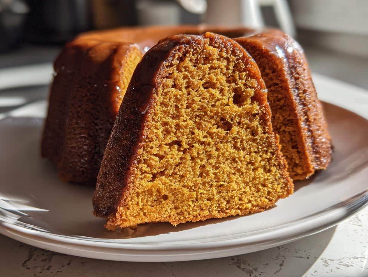 pumpkin espresso bundt cake