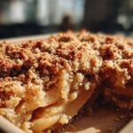 quick apple crumble