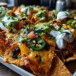 roasted pumpkin nachos
